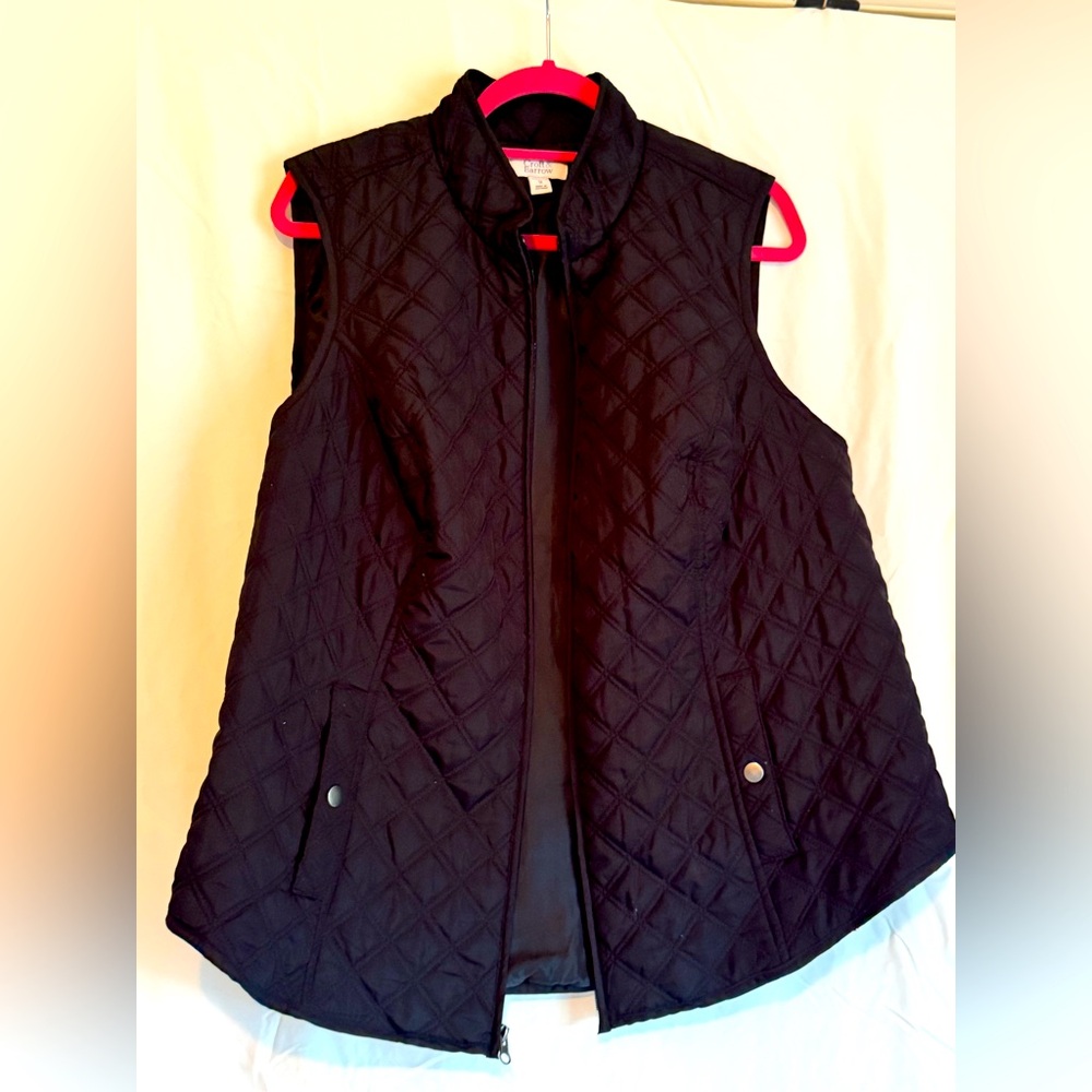 Croft & Barrow quilted vest.